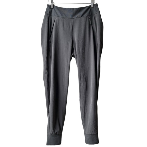 ATHLETA Soho Cropped Jogger Pants in Black Arbor Olive Green Size 4 - Picture 6 of 16